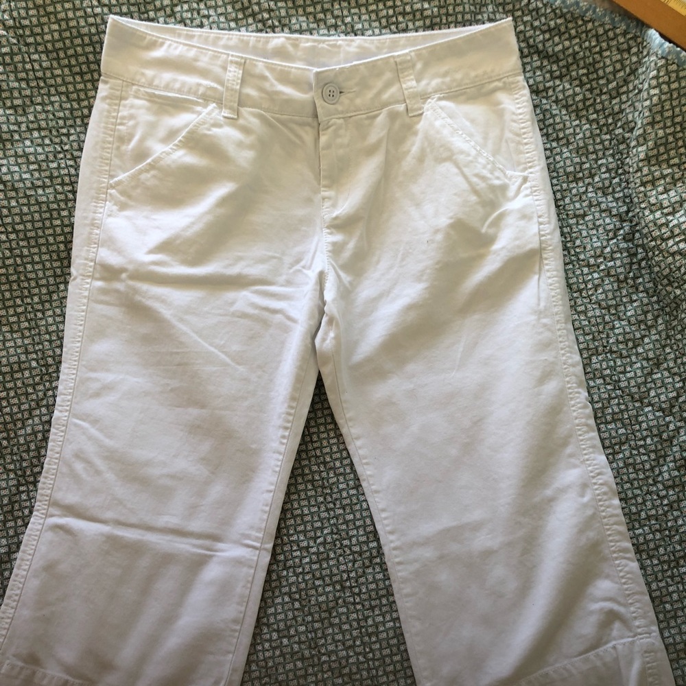 Lucky Brand white cropped pant